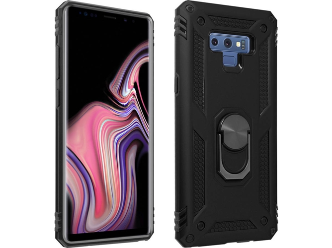 Carcasa Samsung Galaxy Note 9 AVIZAR Anillo Negro