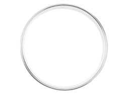 Anillo Molde Para Pizza, Anillo Para Salsa De Pizza, Para Uso Doméstico, 9 Pulgadas, Color Plateado, Para Hornear, 1 Unidad.