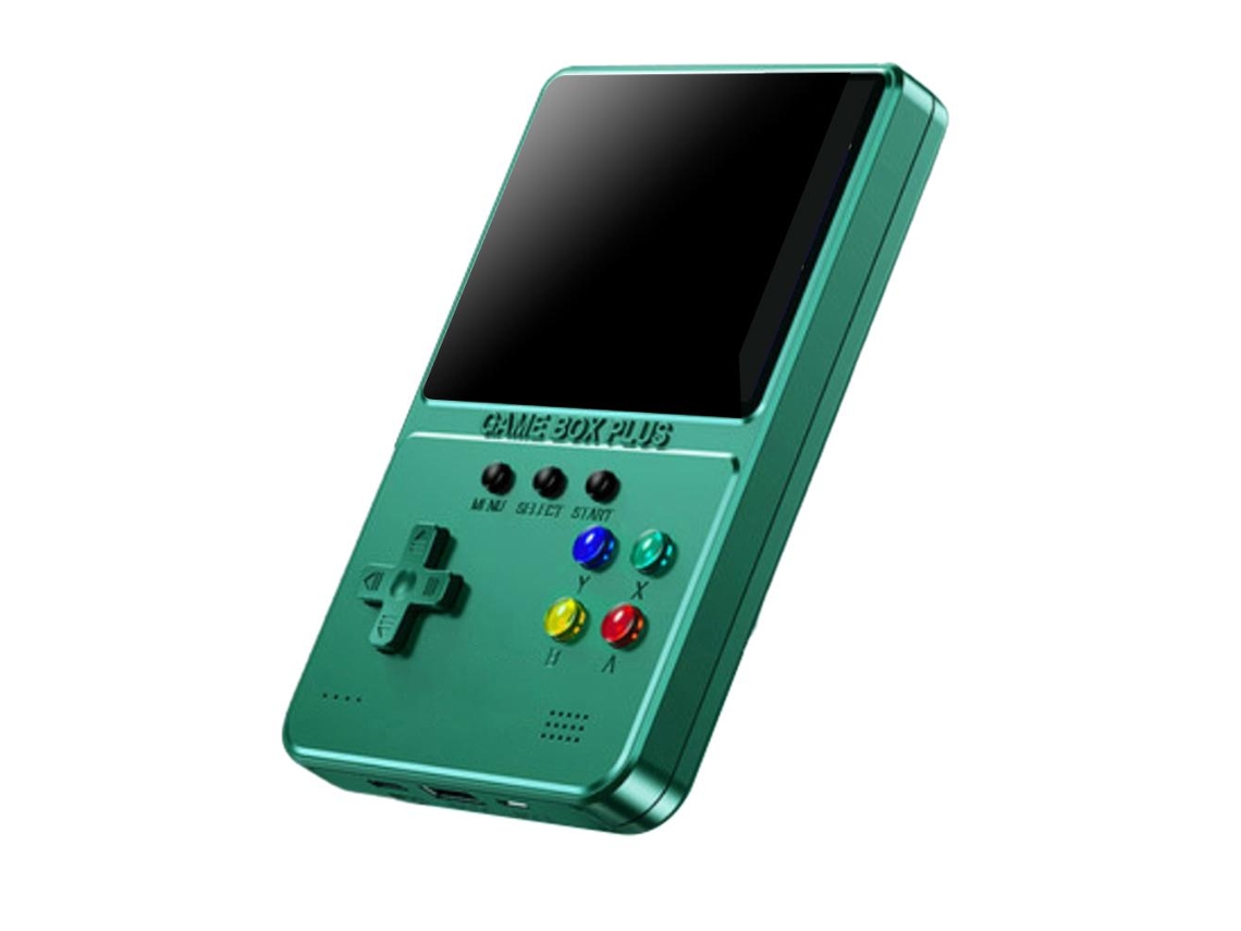 Console de jogos portátil retrô, para dois jogadores, recarregável EOOCOO