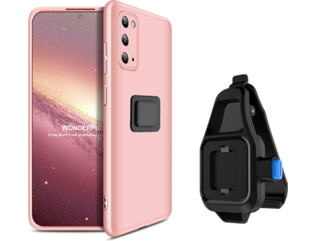 Funda Samsung S20 FE Edition Slim Armor 360º con Soporte para la Cintura Rosa