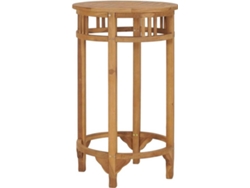 Mesa alta de cocina VIDAXL Marrón Teca (60x105 cm)