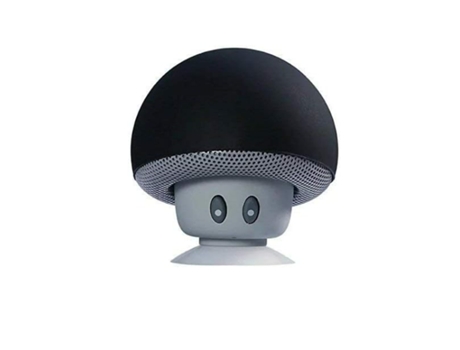 Altavoz Bluetooth portátil, altavoz tipo hongo, Bluetooth V2.1 con ventosa, compatible con iPad, iPhone, teléfonos Android y computadora portátil C...