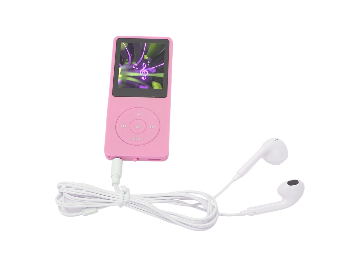 Reproductor MP3 MP4 de 1,8 pulgadas, 8 GB de memoria, 64 GB ampliables, reproducción de 30 h, reproductor deportivo multifunción.