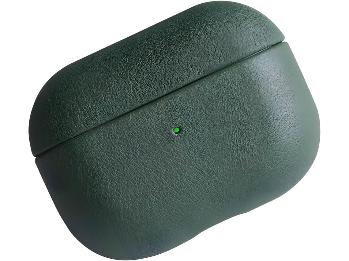Funda Protectora De Cuero Hecha A Mano Para Auriculares De Radio, Conector De Carga Inalámbrica Con Diseño De Clip.