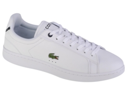 Zapatillas Hombre LACOSTE (43 - Cuero Flor - Blanco)