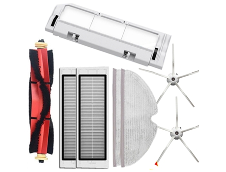 Filtro Hepa Cepillo Lateral cepillo principal fregona para Xiaomi Roborock S5 S50 S51 S55 S5 Max S6 Maxv E25 E35 piezas de aspiradora