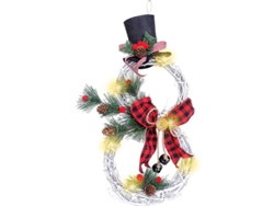 Guirnalda De Navidad Para Puerta Decoración Hogar Cocina Fiesta Navideña