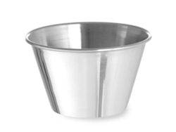 Miseczka Ramekin Naczynie do Sosów Dipów Ze Stali Nierdzewnej Śr. 85 mm 12 piezas. 175 Ml HENDI 400043