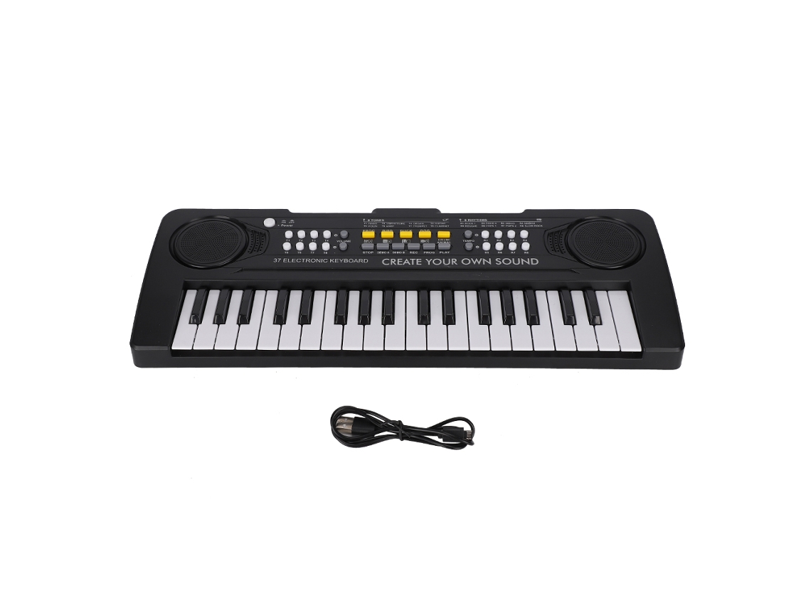 2026-piano Eléctrico 37 Teclas Usb Simulación Instrumento Musical Educativo Juguete Niños Bf-420