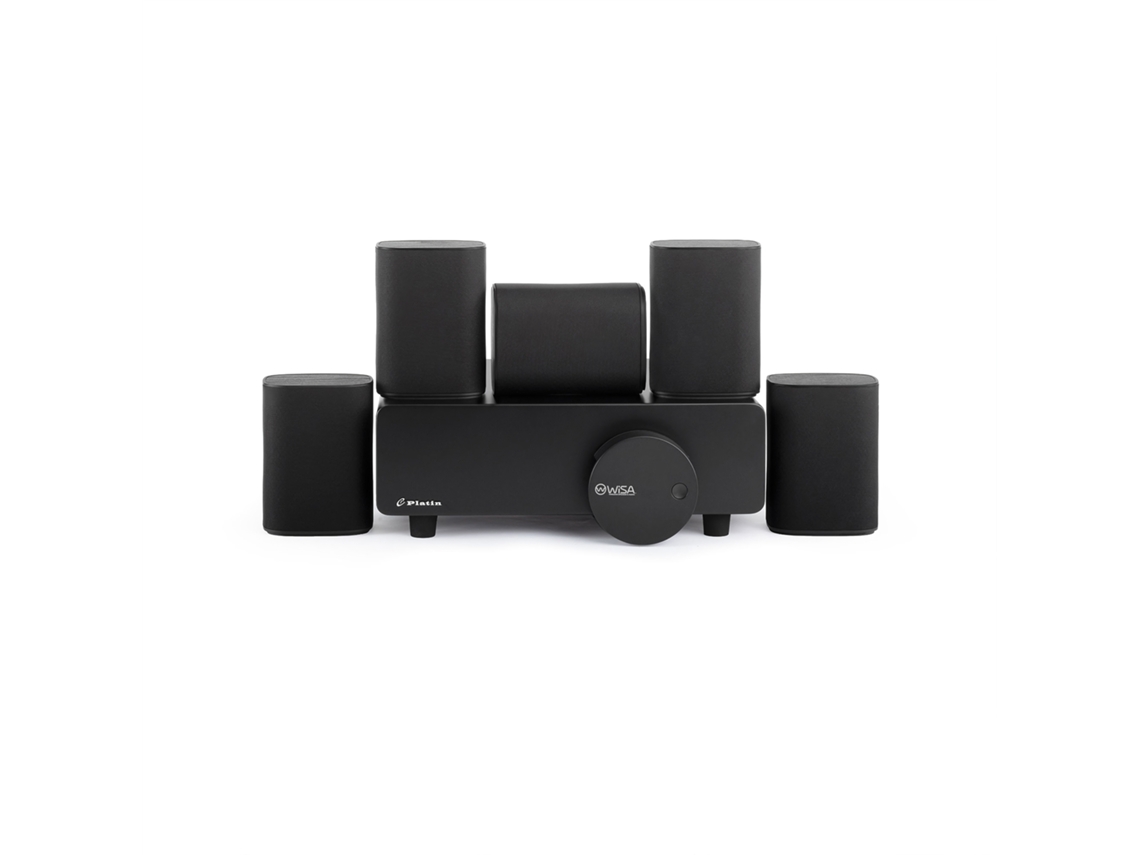 Sistema De Cine En Casa Inalámbrico 5.1 Wisa Milan Black
