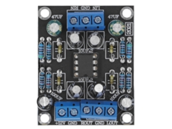 2026velora-módulo Preamplificador Ne5532 De Doble Canal Placa De Capacitores Amplificación De Potencia Única Dc 12‑30v