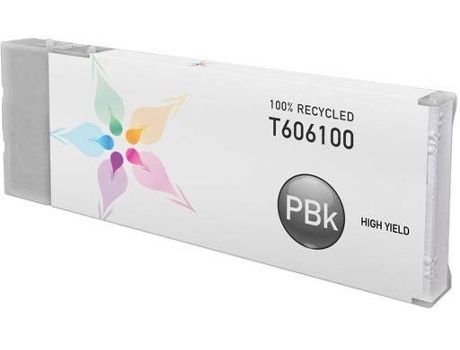 Cartucho para Epson t6061 Negro photo Tinta de Pigmento c13t606100