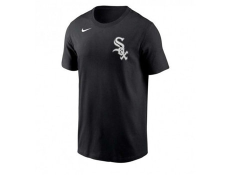 Camiseta de Hombre NIKE Niike Negra Sox Malla Negro (2XL)