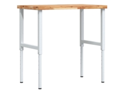 Banco De Trabajo VIDAXL Marrón Madera de acacia (100x60x(73-99,5)cm)