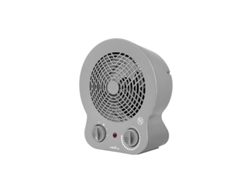 Termoventilador Eléctrico Cremona Gris 2000w 2 Potencias 3 Funciones Termostato (26,5x22,5x13cm)