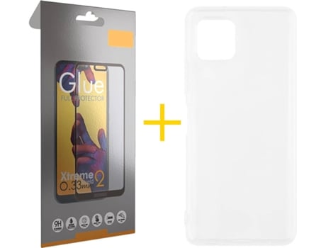 Carcasa + Protector de Pantalla para Oppo A73 5G SKYHE Transparente Claro