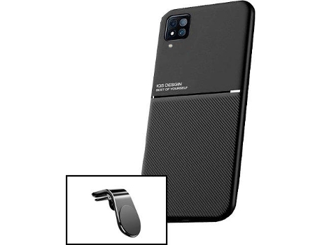 Kit Carcasa + Soporte Samsung Galaxy M12 PHONECARE Magnetic Lux
