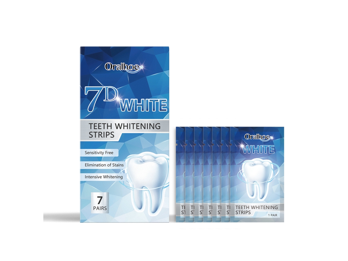 Tiras blanqueadoras de dientes en 7 días