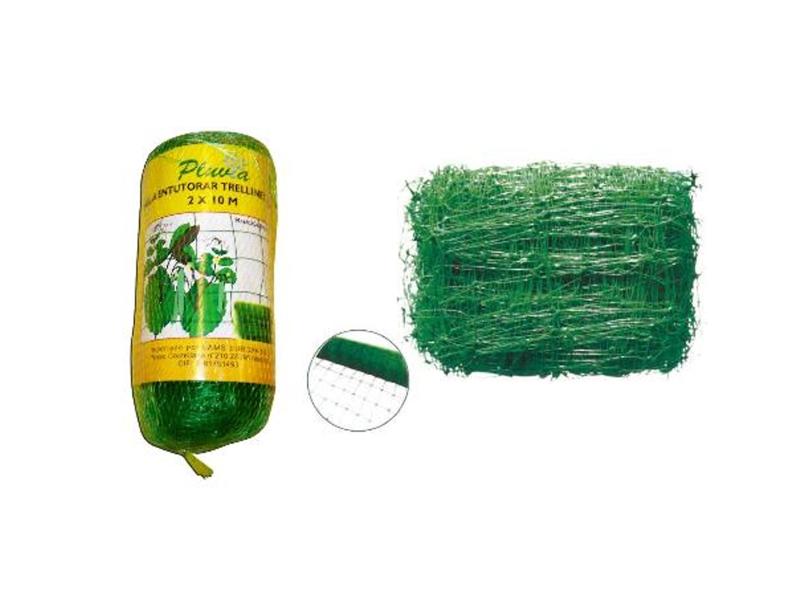 Pluvia malla entutorar 20x20   2,00 mx  25 m verde 120232