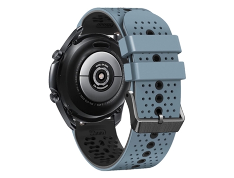 Correa de Silicona 22mm bicolor para Xiaomi Watch S1/S1 Pro/Huami Amazfit GTR 4 Pro - rocío de mar azul/negro