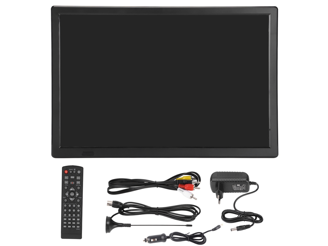 Televisor Digital Portátil De 16 Pulgadas Hd 1080p Para Niños En Viajes En Coche