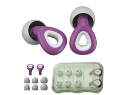 Tapones De Silicona Impermeables Anti-ruido, Para Natación, Sueño, Estudio Y Trabajo - V-reel - Qt21 - Morado
