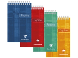 Bloc de Notas Espiral CLAIREFONTAINE 105 X 170 Mm Cuadrado