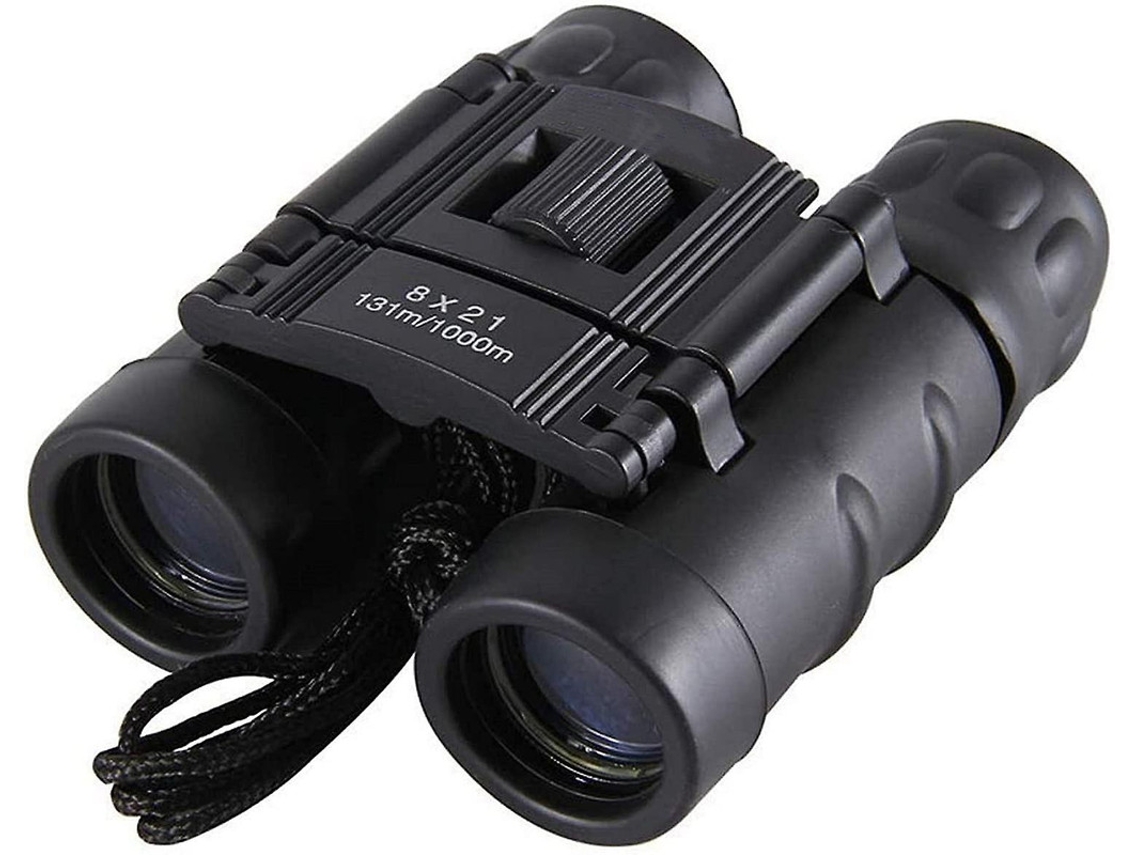 Binoculares 8x21 Bak4 Prism FMC Ocular 21mm IP68 Visión Nocturna con Poca Luz Observación de Aves Negro Bestvite