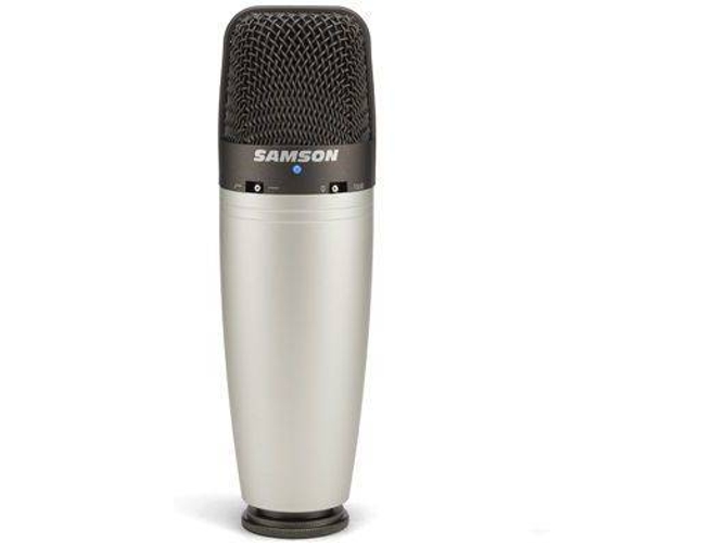 Micrófono Condensador SAMSON C03 (Con Cable - Frecuencia: 40Hz-18kHz)