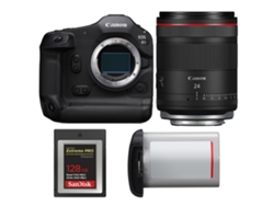 Canon Eos R1 + Rf 24mm F/1.4 L Vcm + 1 Sandisk 128gb Extreme Pro Cfexpress Type B + Canon Lp-e19 + Ebook “20 Consejos Para Fotos Que Impactan”