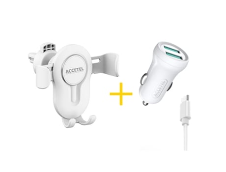 Cargador ACCETEL A32 5G (USB-C - Blanco)