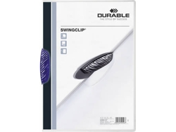 Carpeta DURABLE Swingclip (Azul - Polipropileno - A4)