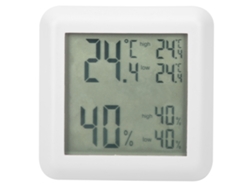 Termómetro Higrómetro Digital Lcd Para Uso En Interiores Con Medición De Temperatura Y Humedad.