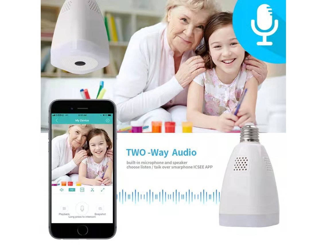 Intercomunicador Para Bebé Ohpa Typa3mp Branco