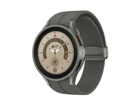 Smartwatch SAMSUNG GALAXY Watch 5 Pro (Bluetooth - Plateado)