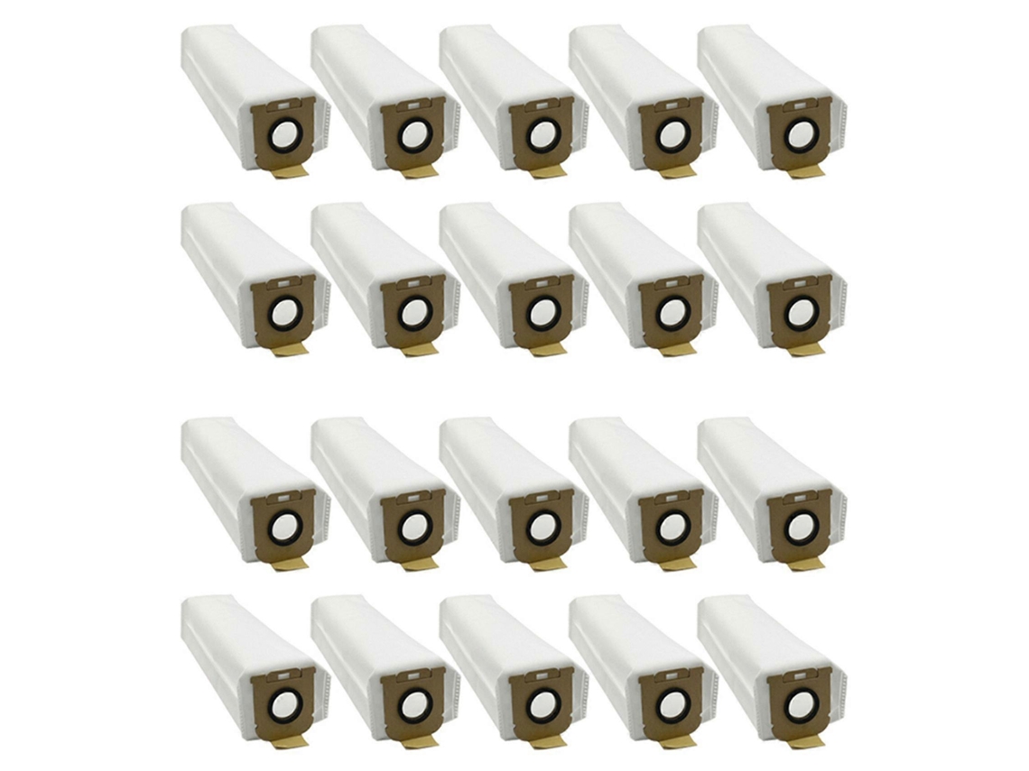 20pcs For Dreame Z10 Station Robot Vacuum Cleaner Dust Bag Replacement Spare Parts Non-woven Garbage Dust Bag