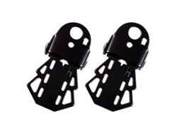 2 Piezas De Pedales De Soporte Universales De Acero Para Bicicleta, Estriberas Plegables Para Bicicleta, Pies