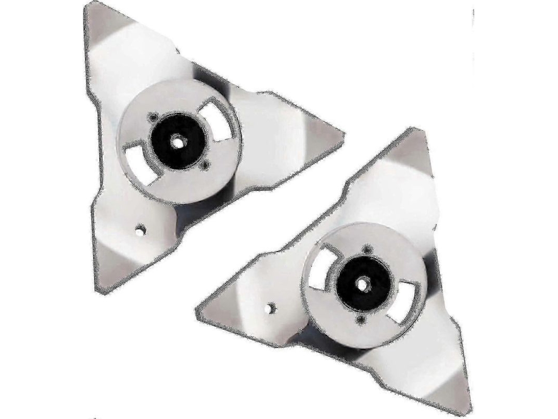 Cuchillas De Repuesto De Acero Inoxidable (paquete De 2) Para Robots Cortacésped Robomow Rs Ts Ms Rc Tc Mc