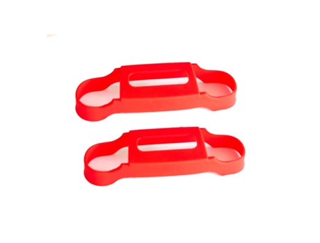 Soporte de Hélice de Silicona Estabilizadores Fijos de Protección Para Accesorios de Mini Drones Rojo