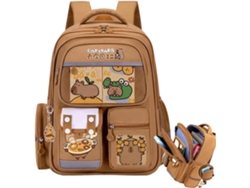 Mochila Capybara Mochilas De Viaje Para Mujer Escolares Elegantes Y Bonitas Estudiantes Adolescentes Mujeres Ni As Os