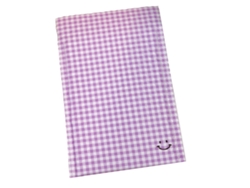 Sobre De Burbujas Con Estampado De Sonrisa Adorable, A Cuadros Morados Y A Prueba De Golpes Para Embalaje De Ropa.