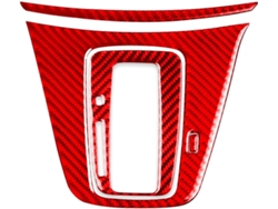 Pegatina Para Coche, Pegatina Decorativa El Panel Del Velocímetro Interior Textura De Fibra Carbono Crv
