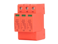 Protector De Sobrecarga Dc 3p Protector De Rayos Fotovoltaico 20-40ka 1000vdc
