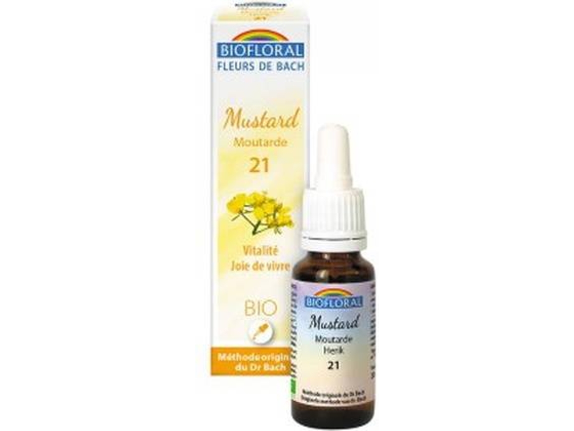Complemento Alimentar BIOFLORAL Mostarda Bio (20 ml de elixir floral)
