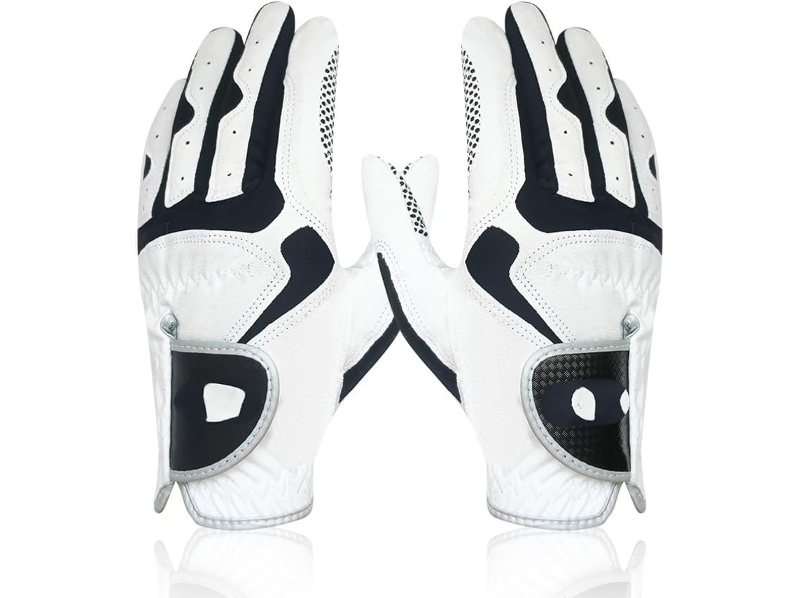 Guantes de golf, 1 par, para hombre y mujer, diestros o zurdos, regalo | Sin marca