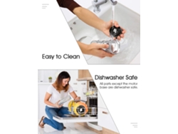 Minibatidora De 400 W Para Batidos Y Licuados Con 2 Botellas Portátiles De Tritan.