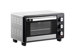 Forno Portátil 16l 1400w 3 Modos Timer Prata