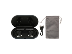Auriculares Inalámbricos Bluetooth 5.3 Con Cancelación De Ruido Y Diseño Transpirable, Color Azul Oscuro.