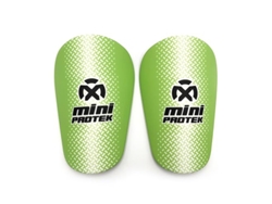 Espinilleras de fútbol mini deportivas para niños y adultos talla S 8,3 x 5,5 cm verde Oxum