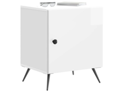 Maison Exclusive - Armario De Noche 2 Pcs Brillante 43 X 34,5 X 50 Cm
